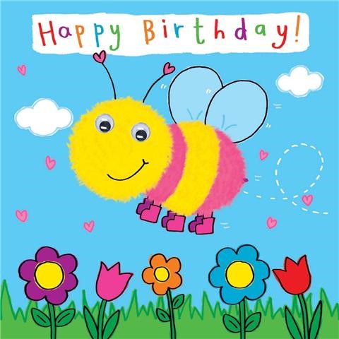 happy birthday childrens card