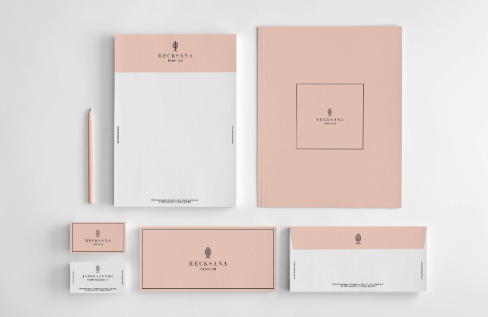 simple and stylish letterhead