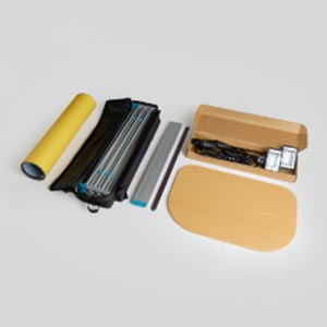 Carry bag halogen light aluminium frame exhibition stands Instantprint Printing