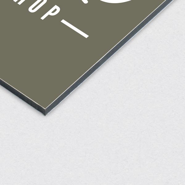 Aluminium Signage Instantprint Printing