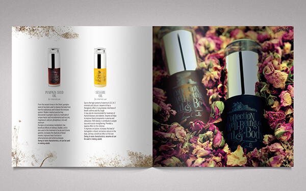 beauty magazine layout