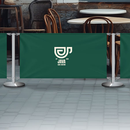 Cafe Barriers Instantprint Printing