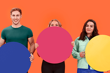 Meet the Team header